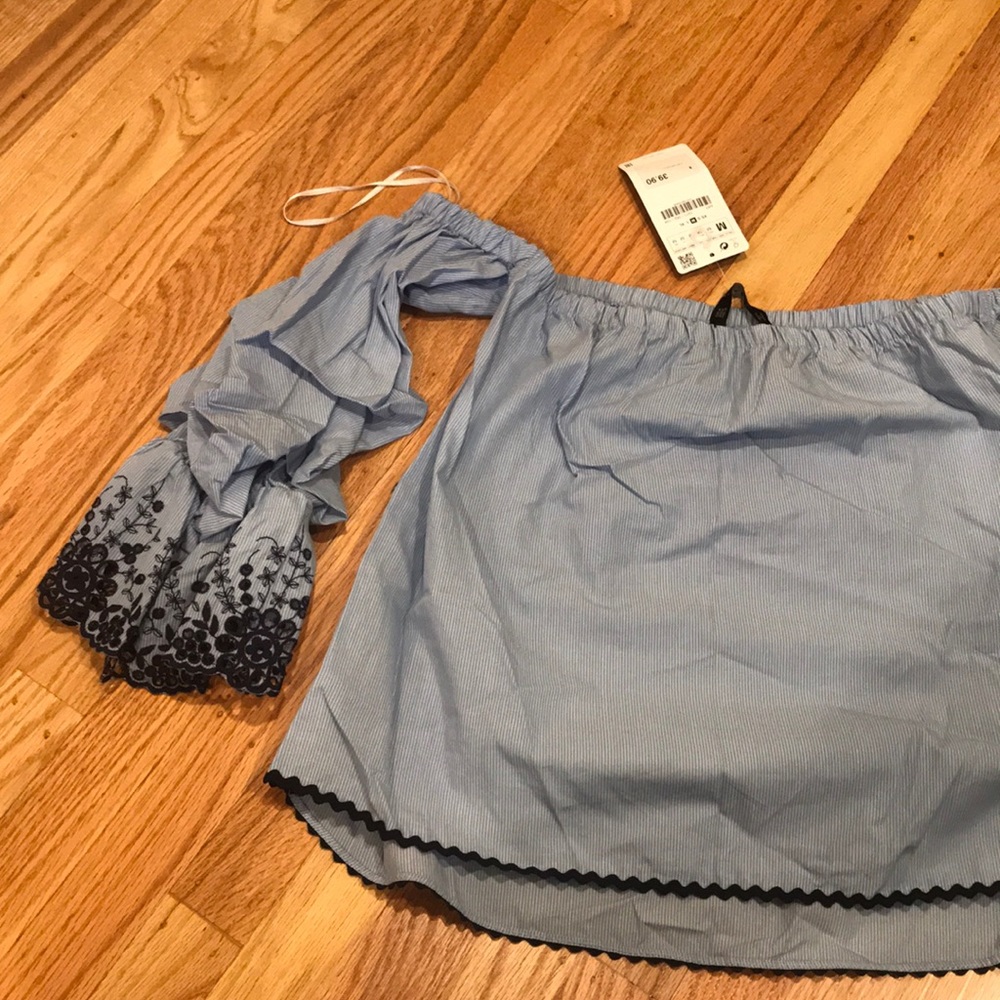 Off the shoulder blouse